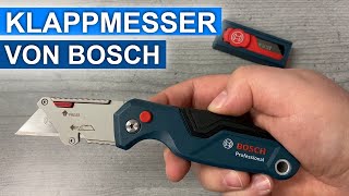 Mein neues Klappmesser von Bosch Professional [upl. by Nets]