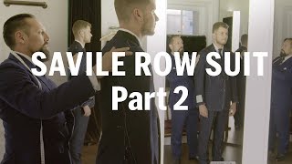 How to make a Savile Row Suit Part 2 – with Anderson amp Sheppard  FASHION AS DESIGN [upl. by Ynalem]