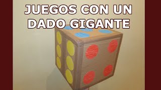 Juegos con un DADO GIGANTE [upl. by Adnaw]