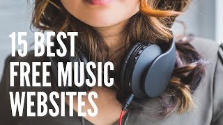 Top 15 Best Free Music Websites To Download Songs Legally In 2021 Free Music [upl. by Neirod]