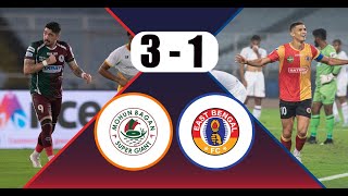 Mohun Bagan Super Giant vs East Bengal FC [upl. by Minnnie]