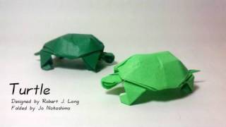 Origami Turtle Robert J Lang [upl. by Robyn]