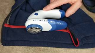 How To Use The Evercare Fabric Shaver Review And Demo  Great Shaver For Clothing [upl. by Anan]