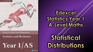 Edexcel A Level Maths Statistics 1  Statistical Distributions [upl. by Ylrevaw73]