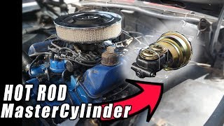 HOW TO UNIVERSAL Brake MASTER CYLINDER INSTALL [upl. by Trebla]