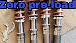 How to Set Zero Preload on Coilovers [upl. by Husch]