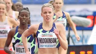 19YearOld Keely Hodgkinson Breaks British U20 Record In 158 [upl. by Haneehs348]