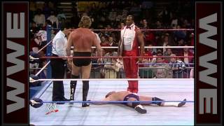 Jake Roberts steals the Million Dollar Championship Superstars Jan 20 1990 [upl. by Lauree709]