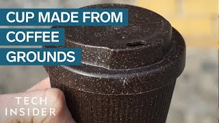 How A Company In Berlin Is Turning Coffee Grounds Into Reusable Cups [upl. by Otilopih]