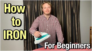 How to Properly IRON a TShirt Beginners Guide on How to Iron Clothes [upl. by Head]