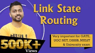 Lec60 Link state routing in computer networks in Hindi [upl. by Bartlet]