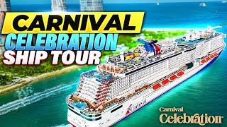 Carnival Celebration Ship Tour amp Review [upl. by Ailic]