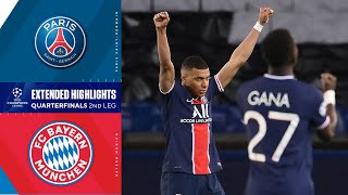 Paris SaintGermain vsBayern Munich Extended Highlights  UCL on CBS Sports [upl. by Ecnar774]