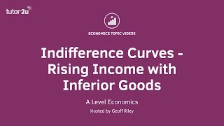 Indifference Curves  Inferior Goods  Rising Income [upl. by Mahmoud583]