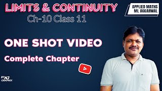 ONE SHOT VIDEO  Complete Chapter  Limits amp Continuity Ch10  Class 11 Applied Maths [upl. by Alberta966]