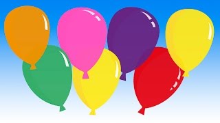 quotPretty Balloonsquot balloon song for learning colors  Little Blue Globe Band [upl. by Arikahs882]