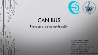 Protocolo de comunicación CAN Bus [upl. by Yirinec]