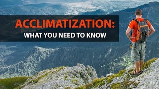 Acclimatization What You Need to Know [upl. by Llenrag]