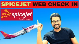 How To Spicejet Web Check In  Spicejet Boarding Pass Download [upl. by Mehetabel]