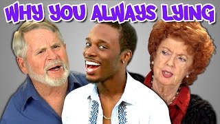 Elders React to Why You Always Lying Vine Compilation [upl. by Suzie738]