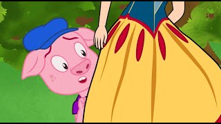 Blanche Neige et les 7 nains  Série  Episode 12  Le Petit Cochon Dessin Animé [upl. by Lindsey]