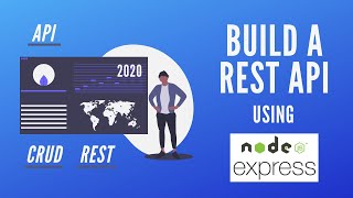 Build a REST API with Node JS and Express  CRUD API Tutorial [upl. by Ylliw]