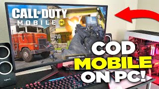 How to Play Call of Duty Mobile on PC Tutorial  Download and Install [upl. by Chemosh119]