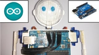 Fabrica tu robot humanoide con Arduino [upl. by Sauveur]