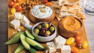 Mediterranean Meze How to Build a Delicious Board [upl. by Pontias658]