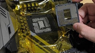 CPU socket replacement attempt Pt1 [upl. by Annazor]