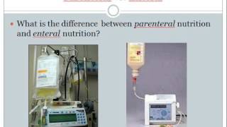 Total Parenteral Nutrition [upl. by Nonnaer]