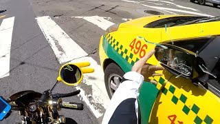 Stupid Crazy amp Angry People Vs Bikers  Bad Drivers Caught On Go Pro Ep126 [upl. by Ainatnas951]