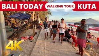 🇮🇩 BALI TODAY 4K KUTA LEGIAN Bali Indonesia BIG WALKING Tour  Bali Travel Vlog  Bali 2023 [upl. by Ahsienyt]