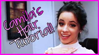 Fifth Harmony  Camilas Hair Tutorial  Fifth Harmony Takeover [upl. by Ahsauqram]