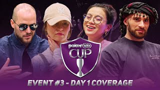 Who Will Make the PokerGO Cup Event 3 Final Table LATE NIGHT ACTION [upl. by Aicilana]