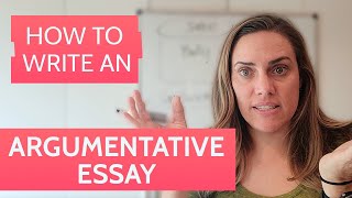 How to Write an Argumentative Essay  Advance Writing [upl. by Peers]