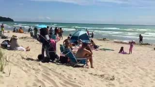 Sandbanks Provincial Park beach offgridtv [upl. by Doloritas]