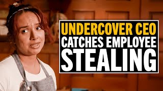 Undercover CEO Catches Employee Stealing From His Restaurant [upl. by Mor]