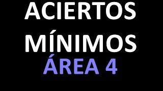 Aciertos Mínimos para Área 4 EXAMEN UNAM 2022 [upl. by Ferwerda]