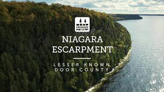 Niagara Escarpment in Door County Wisconsin  Lesser Known Door County [upl. by Tryck]