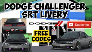 FR LEGENDS  Dodge Challenger SRT FREE LIVERY [upl. by Assilla]