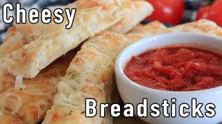 Homemade Cheesy Breadsticks [upl. by Behah]