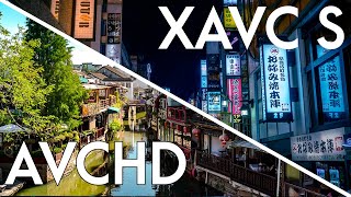 The Best Video Format Settings for Sony  XAVC S vs AVCHD [upl. by Nalda629]