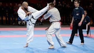 International Kyokushin Challenge  Audric DROGOUL France Vs Alejandro NAVARRO Espagne [upl. by Mcclenon]