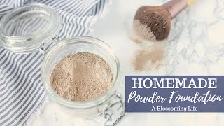 DIY Homemade Face Powder Foundation [upl. by Sibie328]