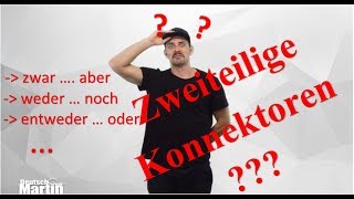 B 14 Konjunktionen – Teil III  zweiteilige Konjunktionen [upl. by Mclyman513]