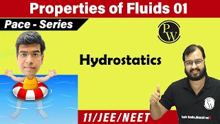 Properties of Fluids  Hydrostatics barometer gauge paradox pascal law  Class 11 JEE  NEET [upl. by Wertheimer]