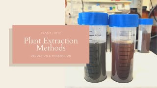 Plant Extraction Methods  Decoction and Maceration  JPTV [upl. by Asillim]