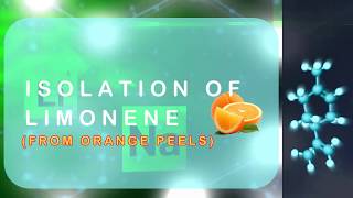 Extracting limonene from Oranges [upl. by Nonnag]