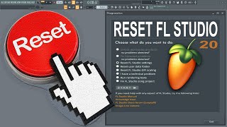 How To Reset FL Studio Settings To Default [upl. by Jannelle]